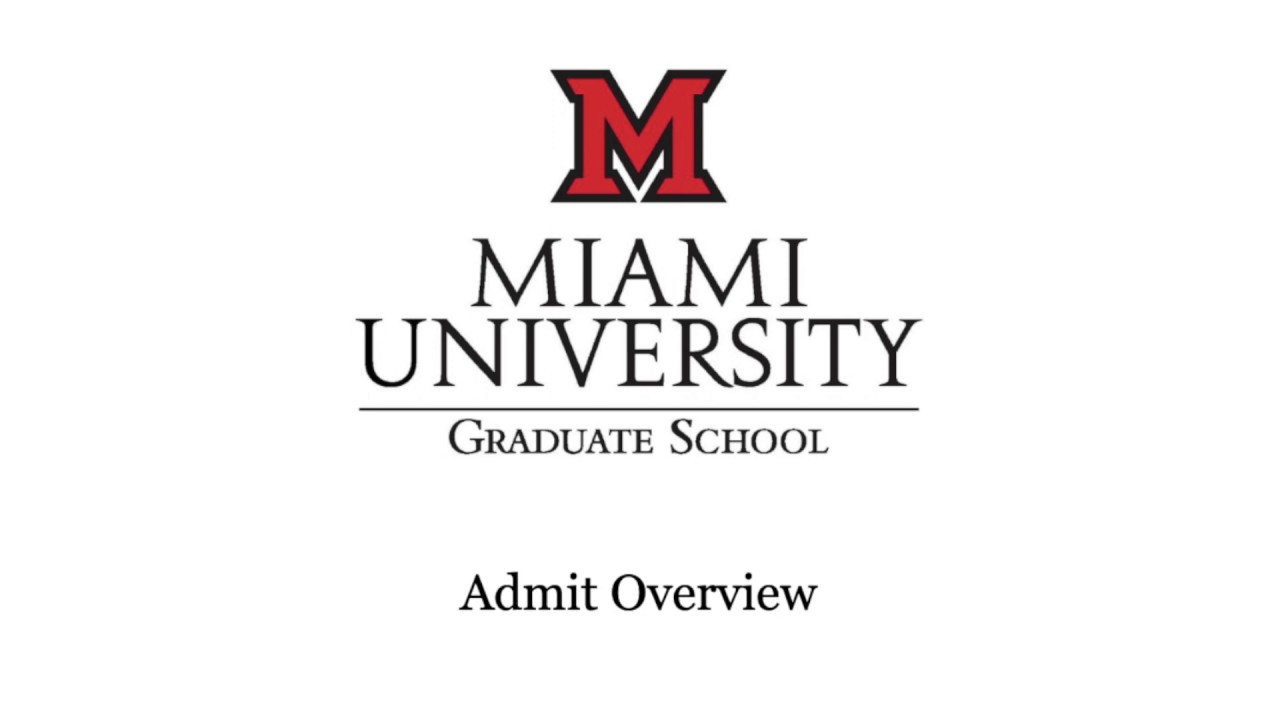 Admit Overview YouTube