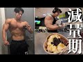 減量期に体脂肪が落ちて筋肉デカくなる食事と筋トレ！