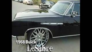 1968 TRIPLE BLACK LE SABRE ON 26's Crucial Customs 615-477-4860