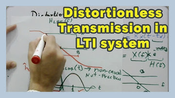 LTI Systems: The Building Blocks of Distortion-less Transmission and Filter Design using MATLAB