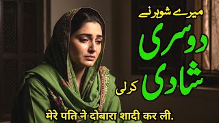 Mere Shohar Ny Dosri Shadi kr li | 2nd Marriage  Stories | Hindi Moral Stories | Rao Qamar Rizwan