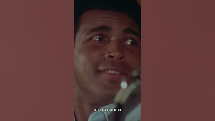 I’mma show you how great I am - Muhammad Ali 🐐🕊