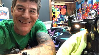 Rob Appell Free Motion Quilting on a Featherweight
