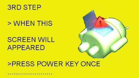 Panasonic P75 Hard Reset...