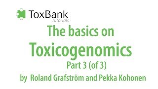 TOXBANK Tutorials: The basics on Toxicogenomics (Part 3 / 3)
