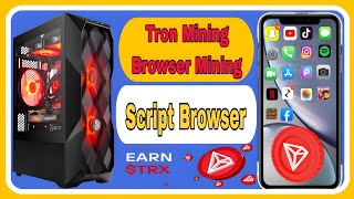 Script Browser Claim Unlimited TRX Faucet Non Stop Mining Tron Coin