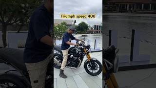 TRIUMPH SPEED 400 exhaust sound!