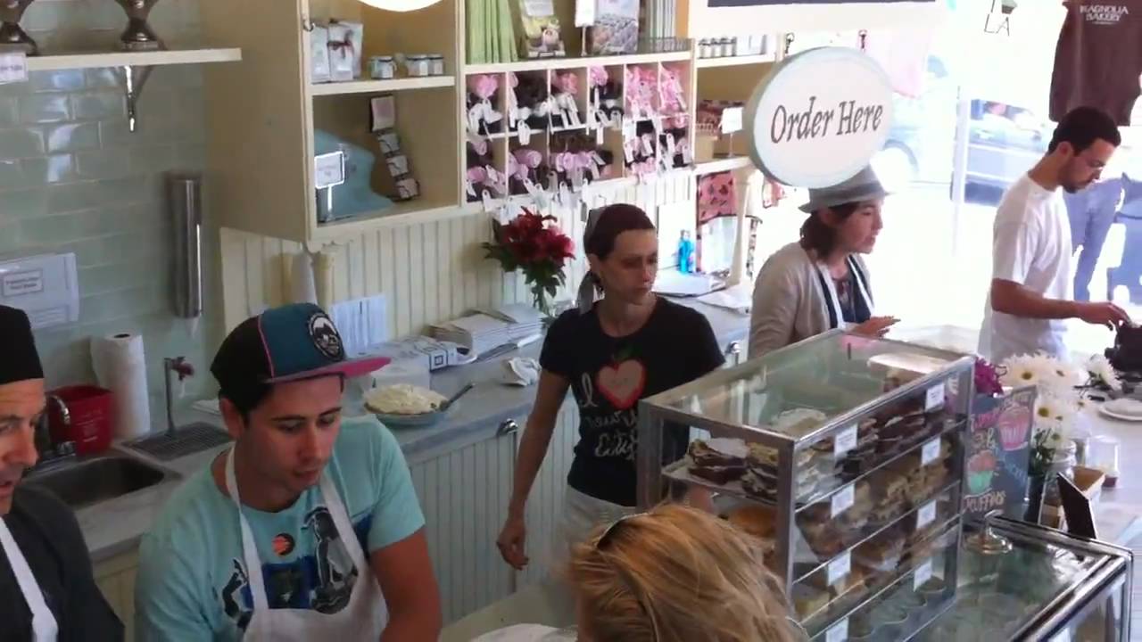 Magnolia Bakery Opens in Los Angeles YouTube