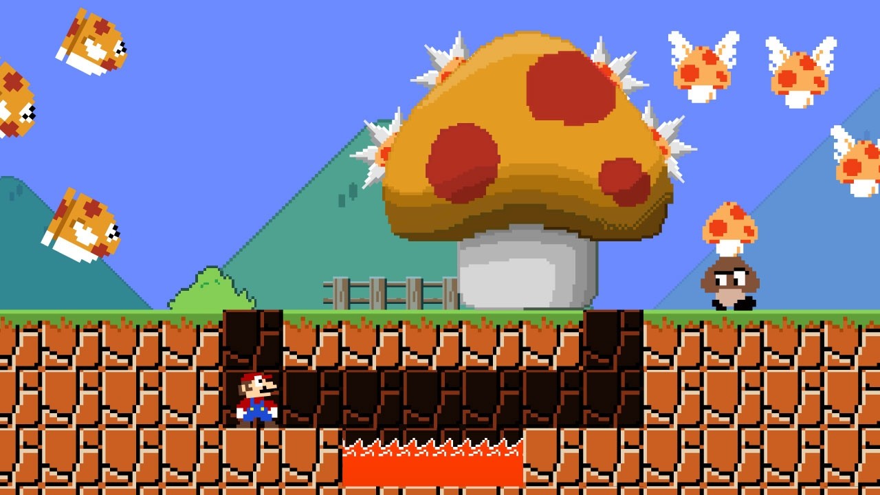 Mario Can't Touch Mushrooms 😱