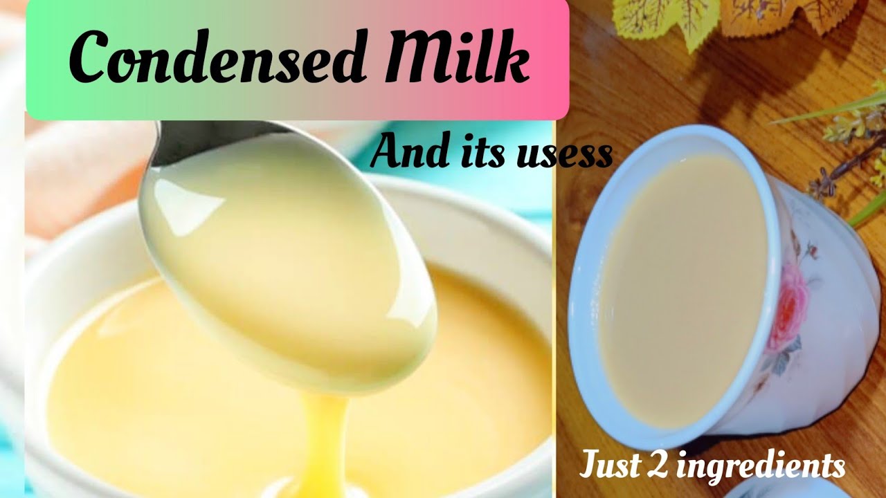 Homemade Condensed Milk Recipe Without Milk Powder in Urdu Hindi By