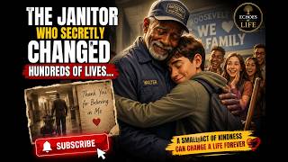 The Janitor Who Secretly Changed Hundreds of Lives...