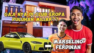 Total kekayaan Marselino Ferdinan, gajinya puluhan miliar di Club KMSK Deinze??