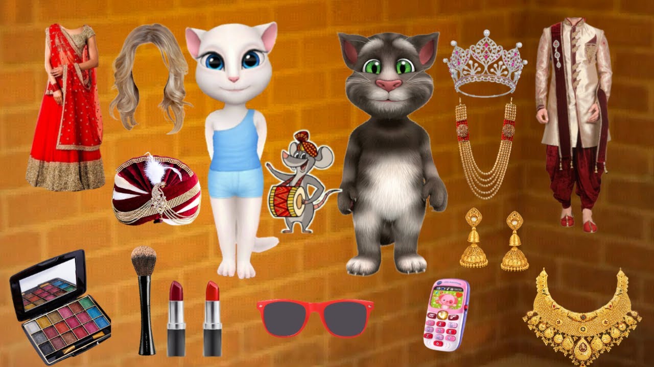talking tom Billu &billa Dulhan Dulhan bridal makeup 💄💋 👰‍♀️💅 comedy vedio | part-3