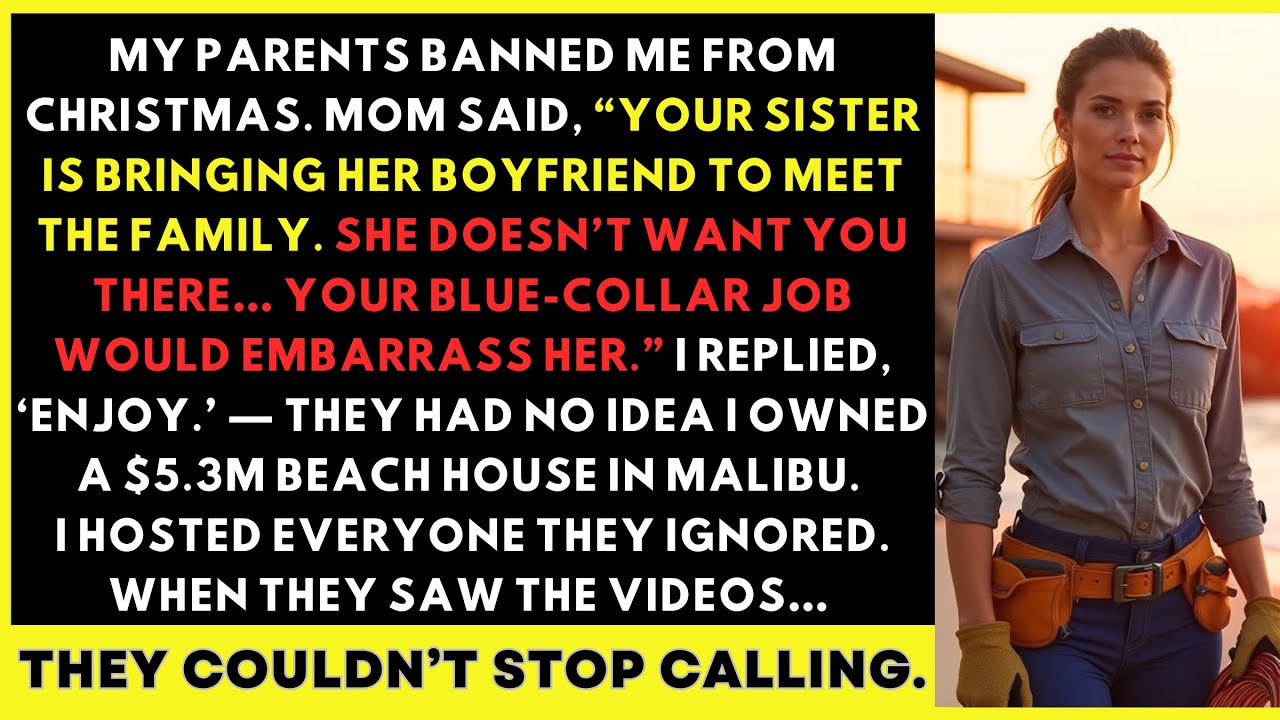 My Parents Banned Me From Christmas—So I Invited Everyone Ignored To My $5.3M Malibu Beach House...