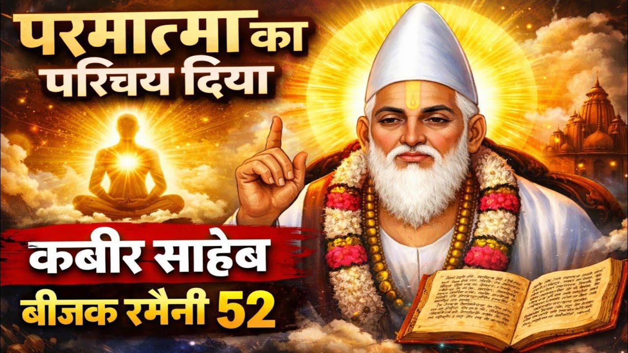 सार शब्द स्वरूप परमात्मा का परिचय |कबीर साहेब बीजक रमैनी ( 52 )