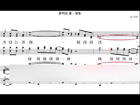 문어의 꿈 (안예은) - 알토