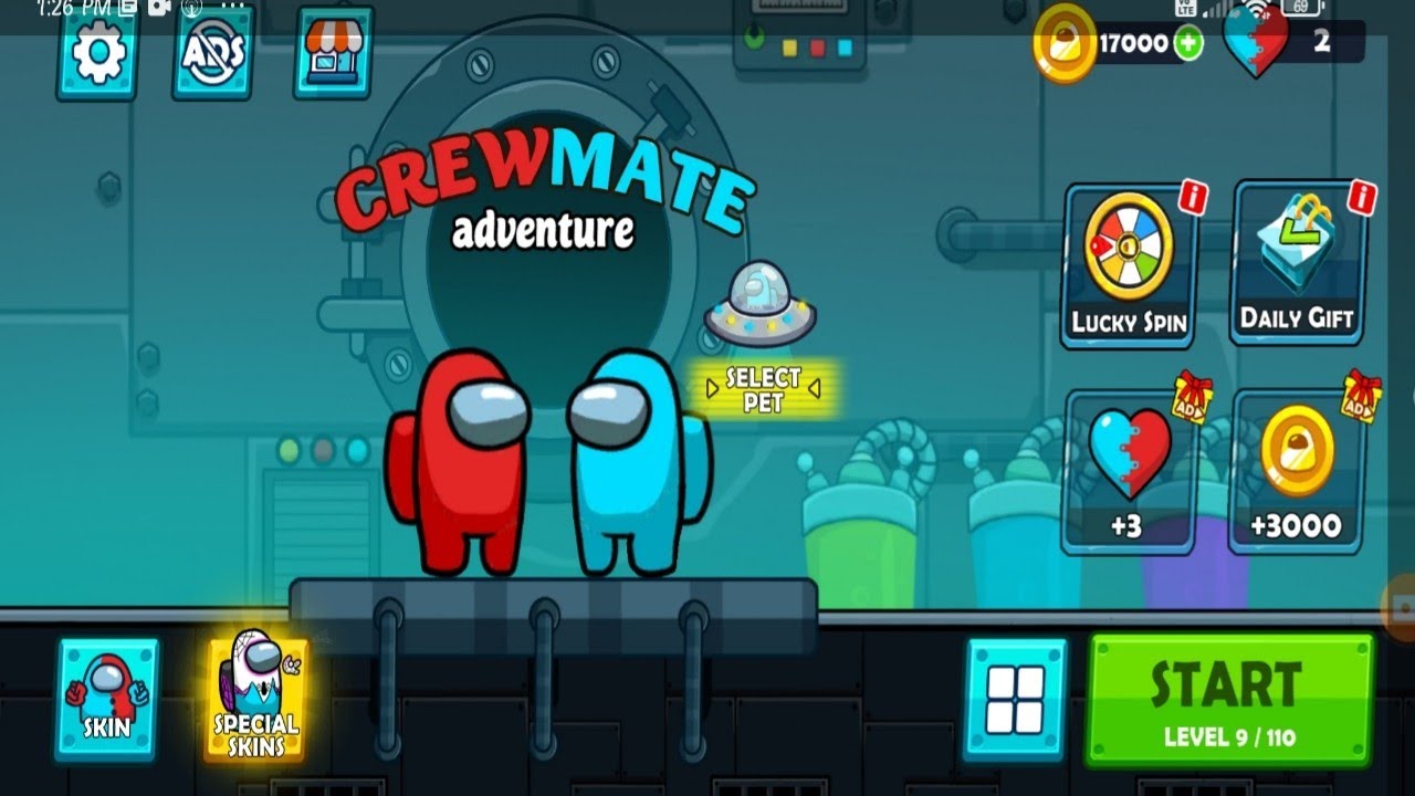 Crewmate Adventure  Animation Parkour Games Gameplay Android