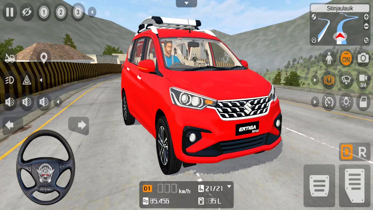 Download MARUTI SUZUKI ERTIGA CAR MOD BUSSID New Mod Bus Simulator Indonesia Gameplay Car