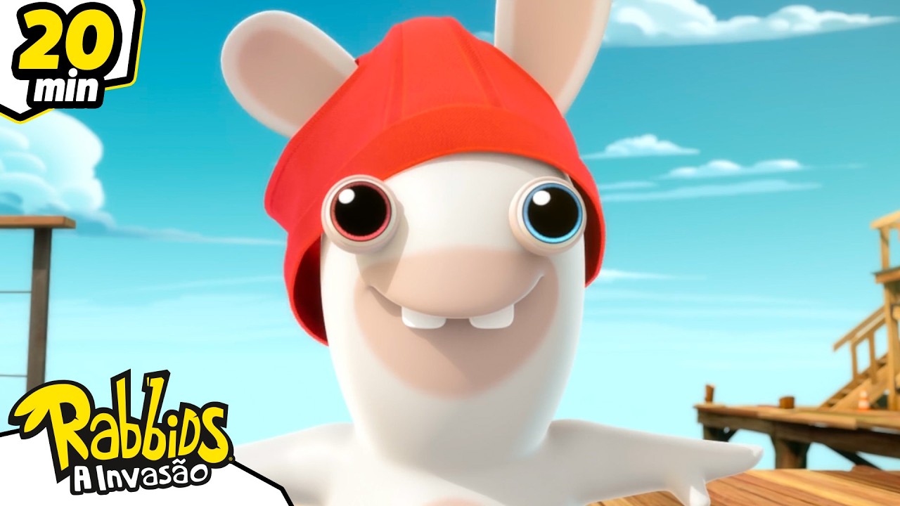 Chefe hipnotizado, Rabbids mandam agora! 😵‍💫  |  Rabbids: A Invasão 🐰 | Desenhos animados