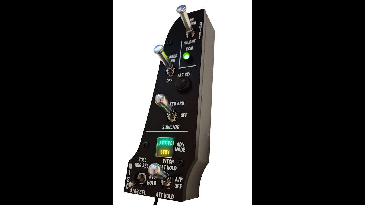 F16 Falcon Misc Panel Realistic looking controls