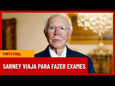 At 96, José Sarney travels to São Paulo for check-ups following pneumonia