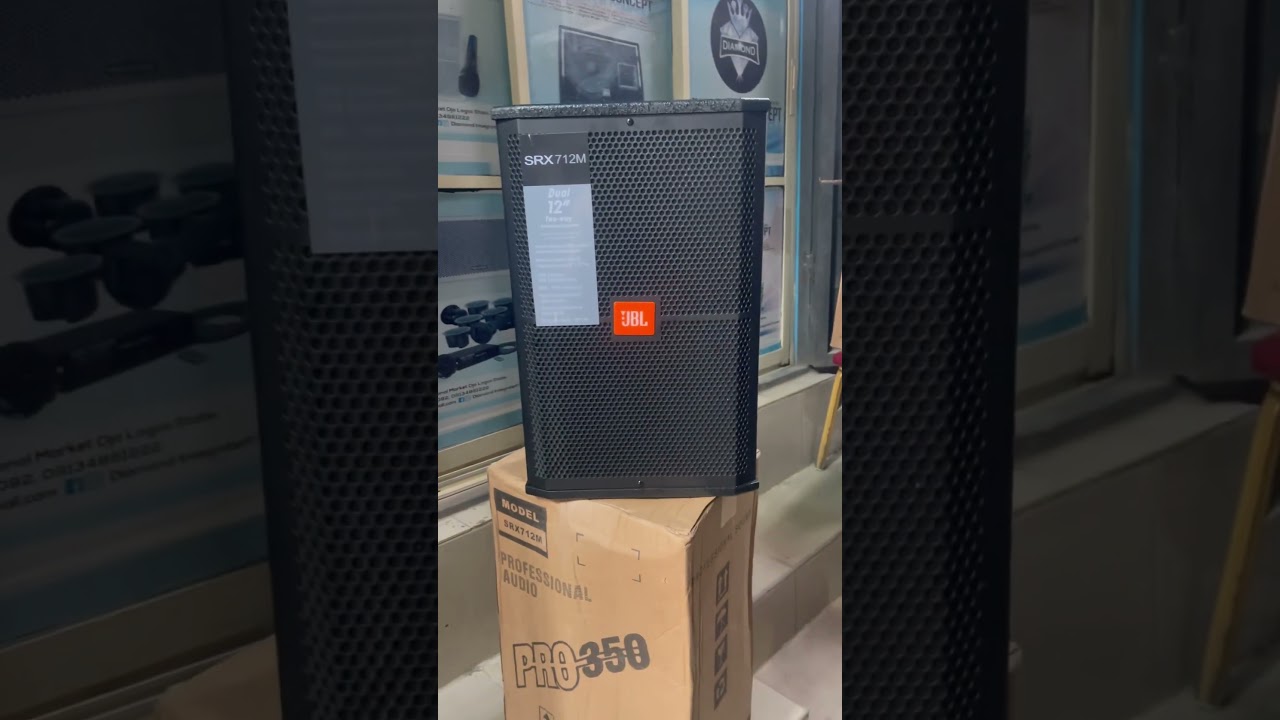 JBL 12 inches floor monitor/hanging speaker