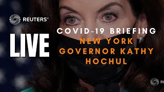 LIVE: New York Governor Hochul gives an update on the state's COVID-19 response