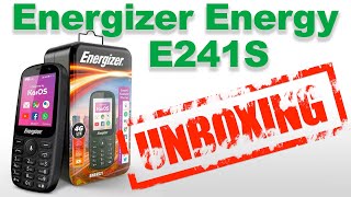 Energizer E241S - Unboxing and First Impression - Smart Feature Phone