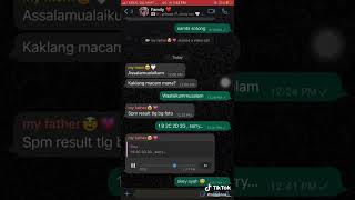 [VIDEO] Anak Dapat Keputusan Kurang Cemerlang Dalam SPM, Bapa Maintain Cool Hantar Voice Note!