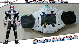 How To Make Ziku Driver | Cara Membuat Ziku Driver