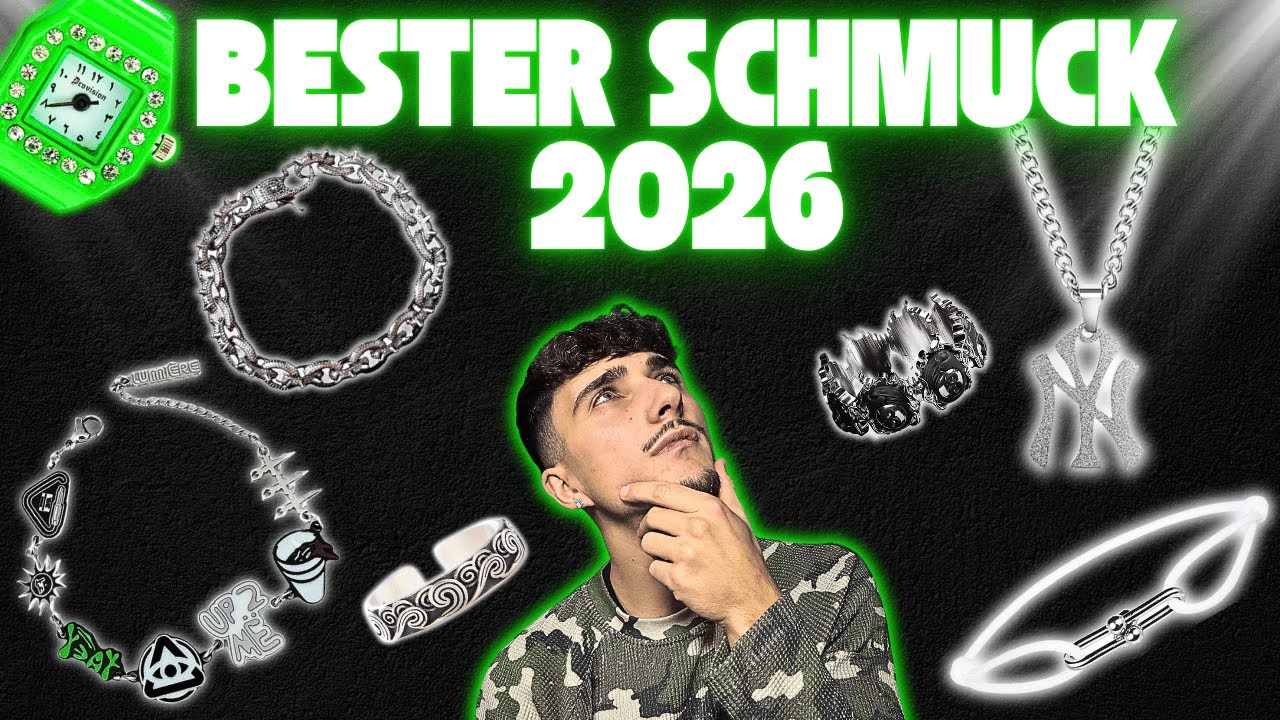 DER BESTE SCHMUCK FÜR 2026💚🤯(RINGE,ARMKETTEN,HALSKETTEN,HOSENKETTEN)