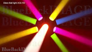 映像素材 動画素材 ディスコ ボール ライト ミラーボール クラブ レーザー ビーム Disco Ball light FBb HD merged