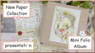 New Tutorial - Introduction - New Papers: The Bride's Fantasy & Mini Folio Album - walkthrough, diy screenshot 2