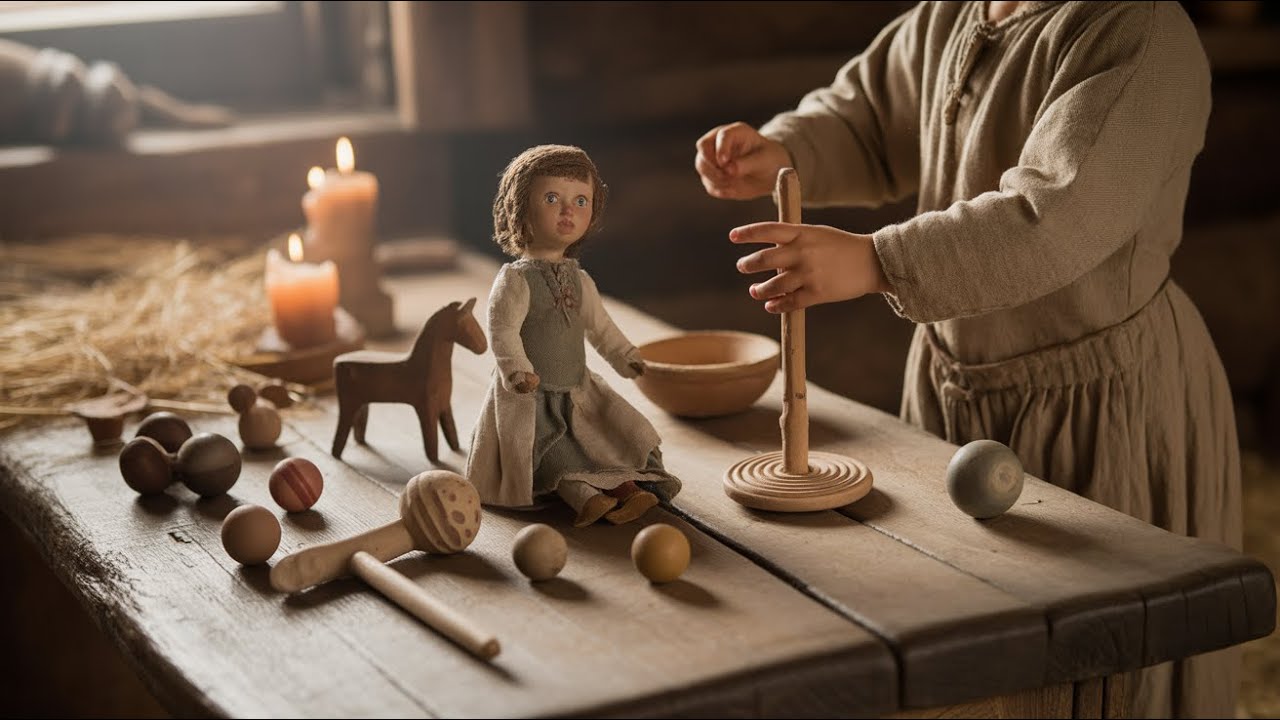 The WOOD DOLLS: The EVOLUTION of Medieval TOYS