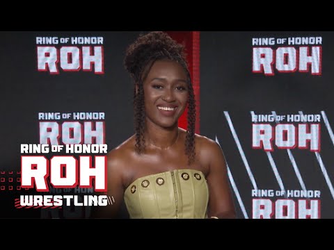 Queen Aminata looks to take her place on the throne as the ROH Women's World TV Champ ROH TV 2/22/24