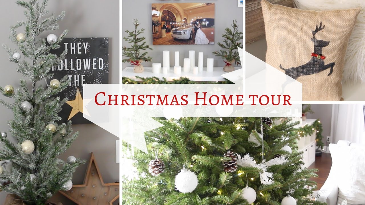 Christmas Home Decor Tour 2015 12 VIDEOS OF CHRISTMAS 7 YouTube