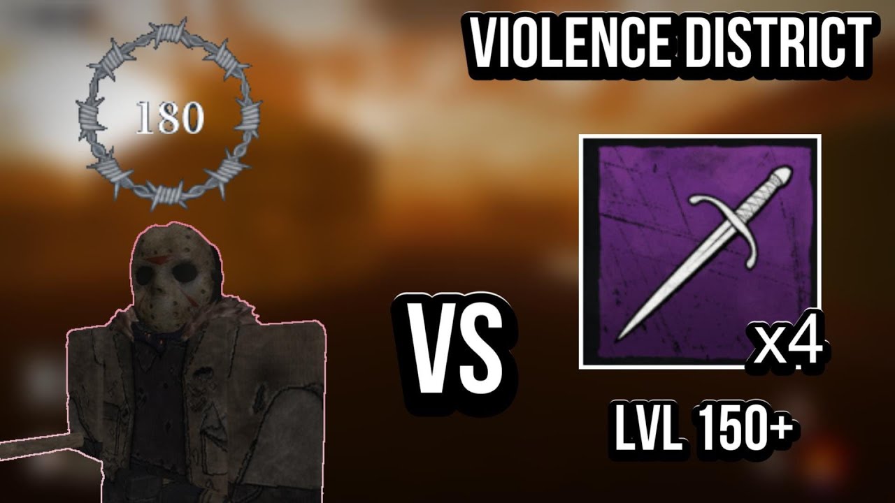 My Jason vs 4 Lvl 150+ Parry Dagger Users in Violence District