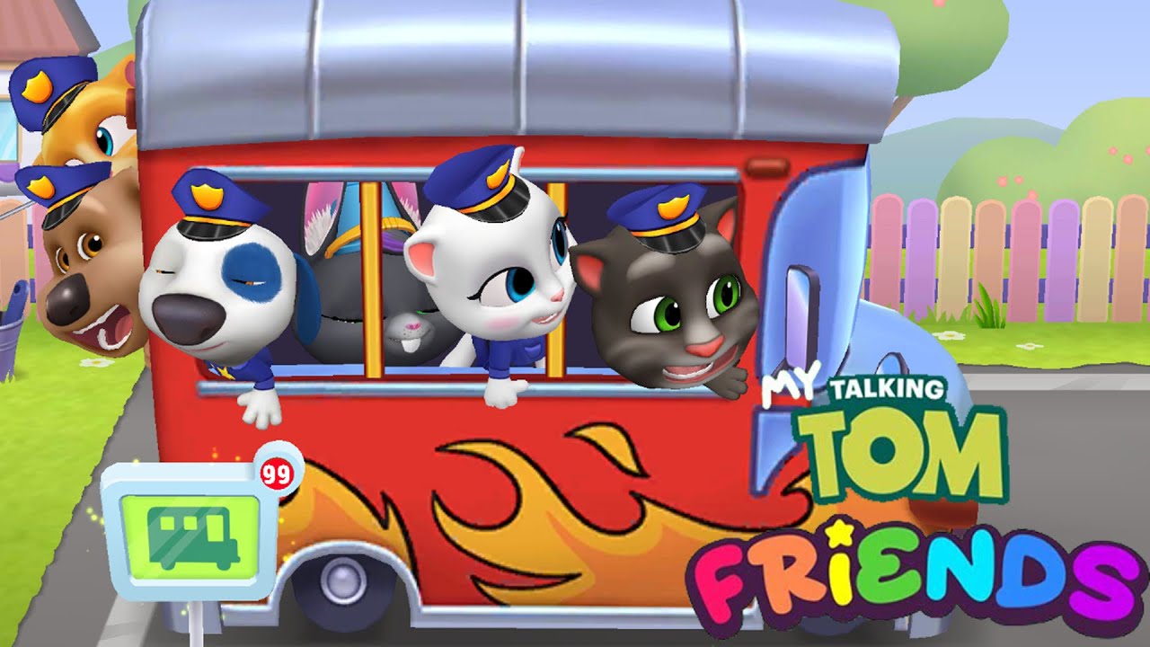 Tom Friends Color Spring Colorful Spring in My Talking Tom Friends - NEW UPDATE Part 74 ...