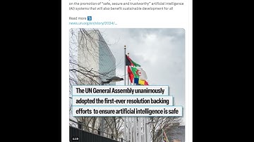 UN adopts first global artificial intelligence resolution
