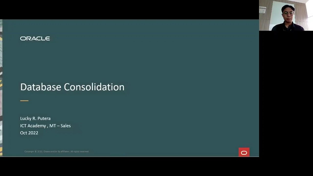 Oracle Database Consolidation Explain