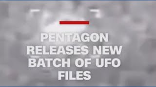 Pentagon releases new batch of UFO files
