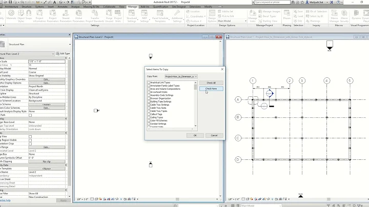 How to Copy Dimension Style from One Project to Another