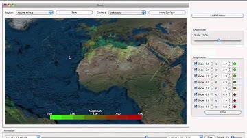 Visualization of Earthquake Data