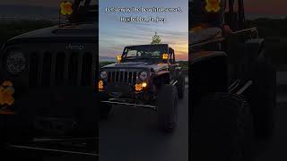 Jeep Sunset Vibes Novsight Halo Pro Off-road Lights
