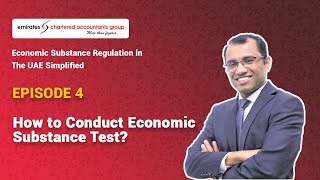 Economic Substance Test | How To Conduct Economic Substance  Test | Episode 4 | CA. Manu