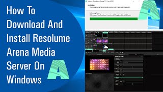 ✅ How Download And Install Resolume Arena Media Server On Windows (2020) screenshot 5