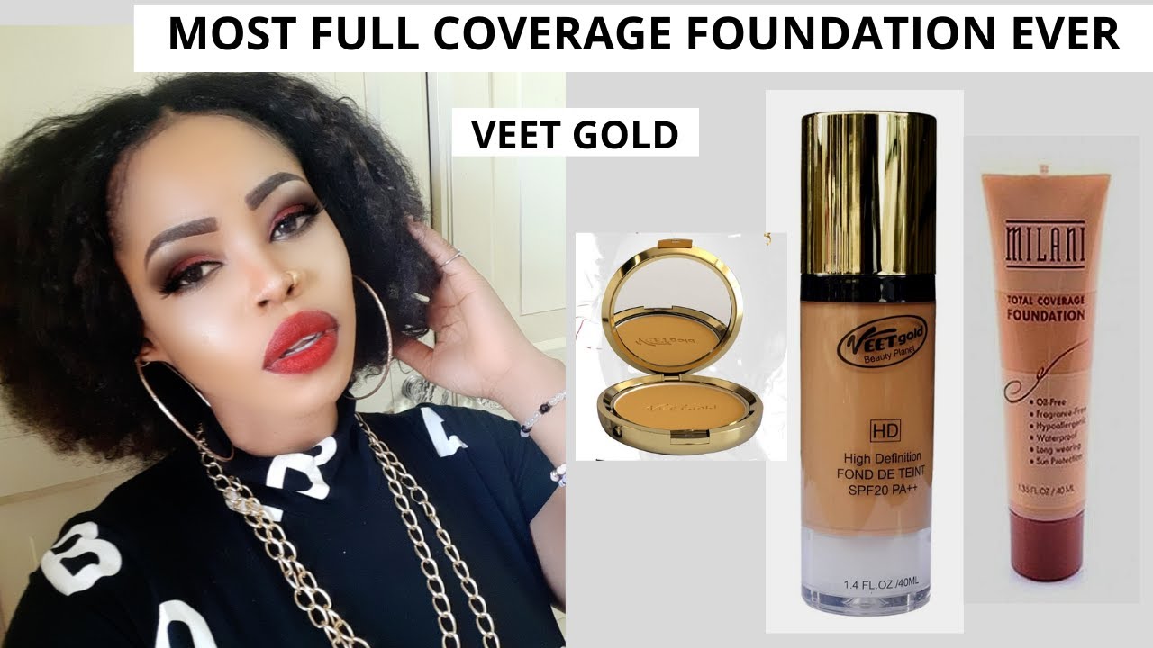 MOST FULL COVERAGE FOUNDATION EVER. Honest review on Veet Gold Foundation YouTube