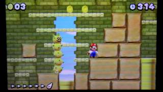 New Super Mario Bros. 2 Walkthrough - World 2-4 100% All 3 Star Coins