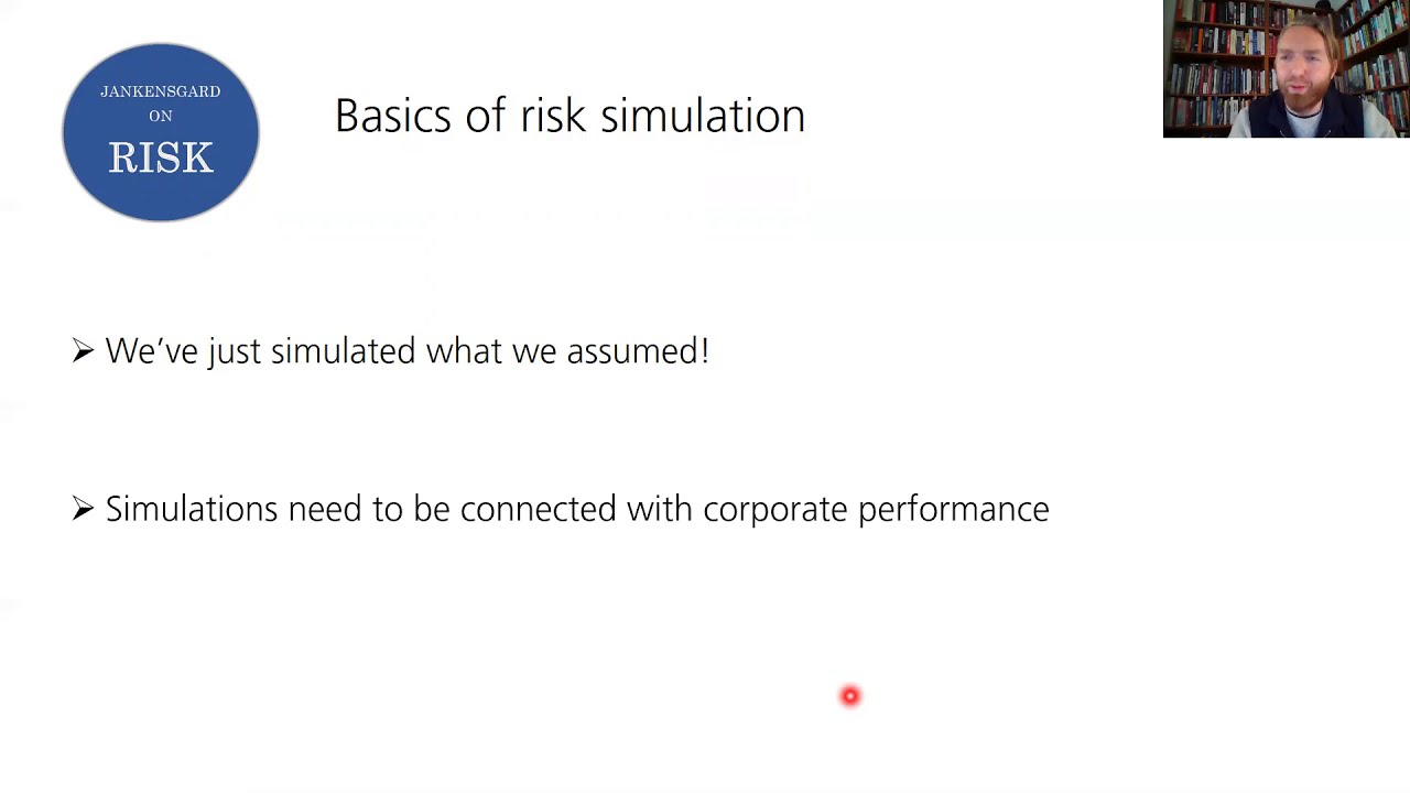 Basics of risk simulations in spreadsheet models