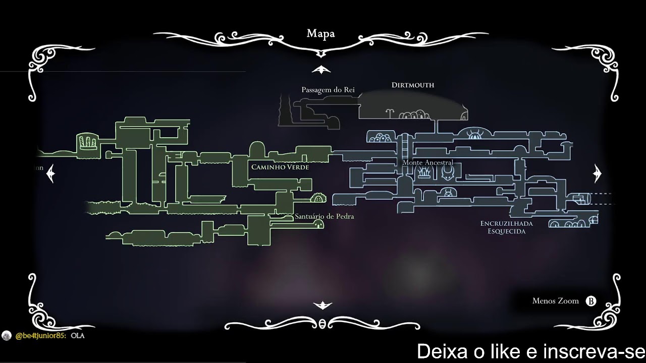 JOGANDO HOLLOW KNIGHT ATUALIZADO E CONVERSANDO